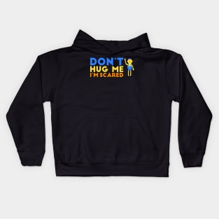 Don't hug me I'm scared Kids Hoodie